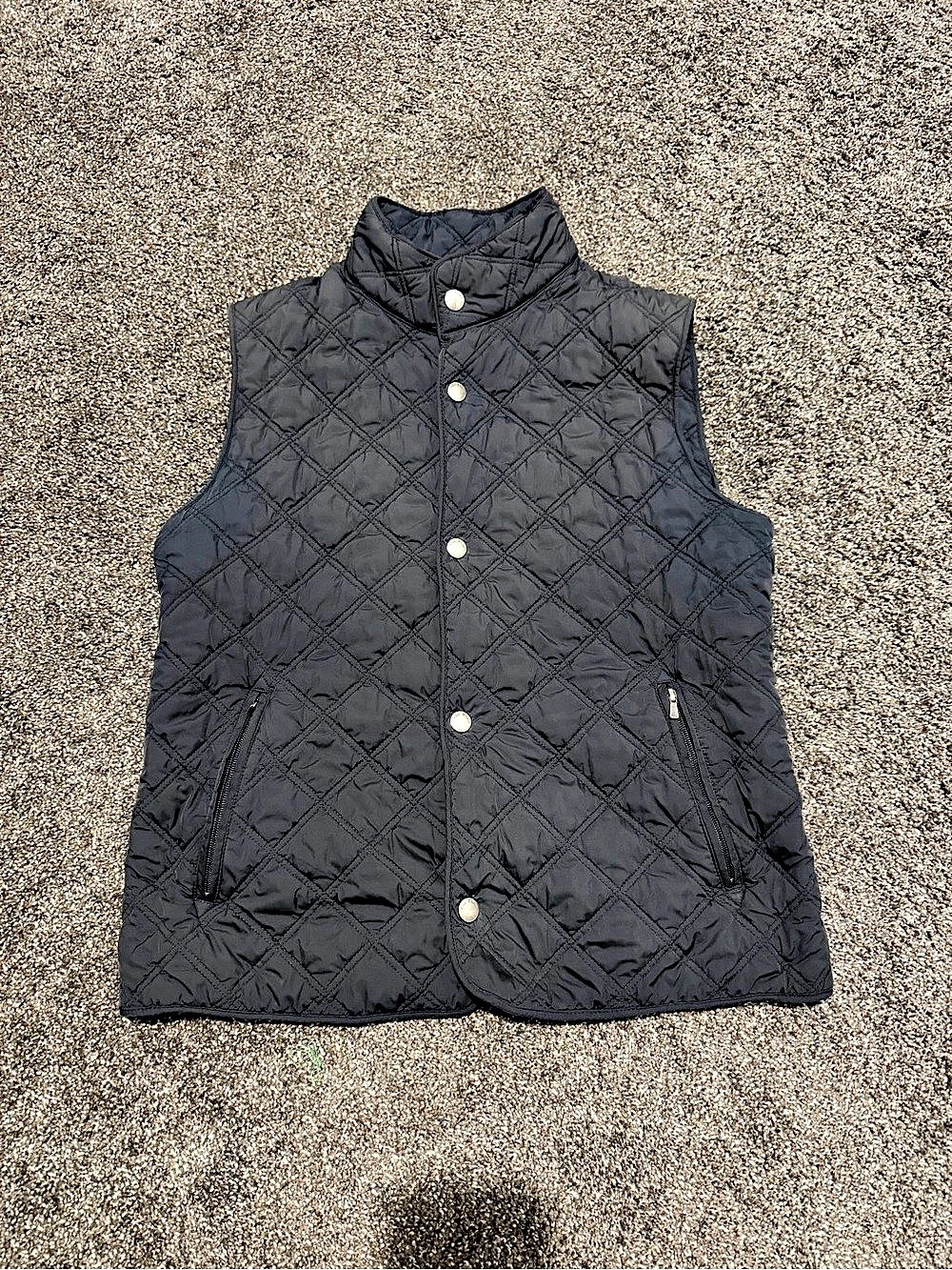 Pendleton Quilted Vest in blue